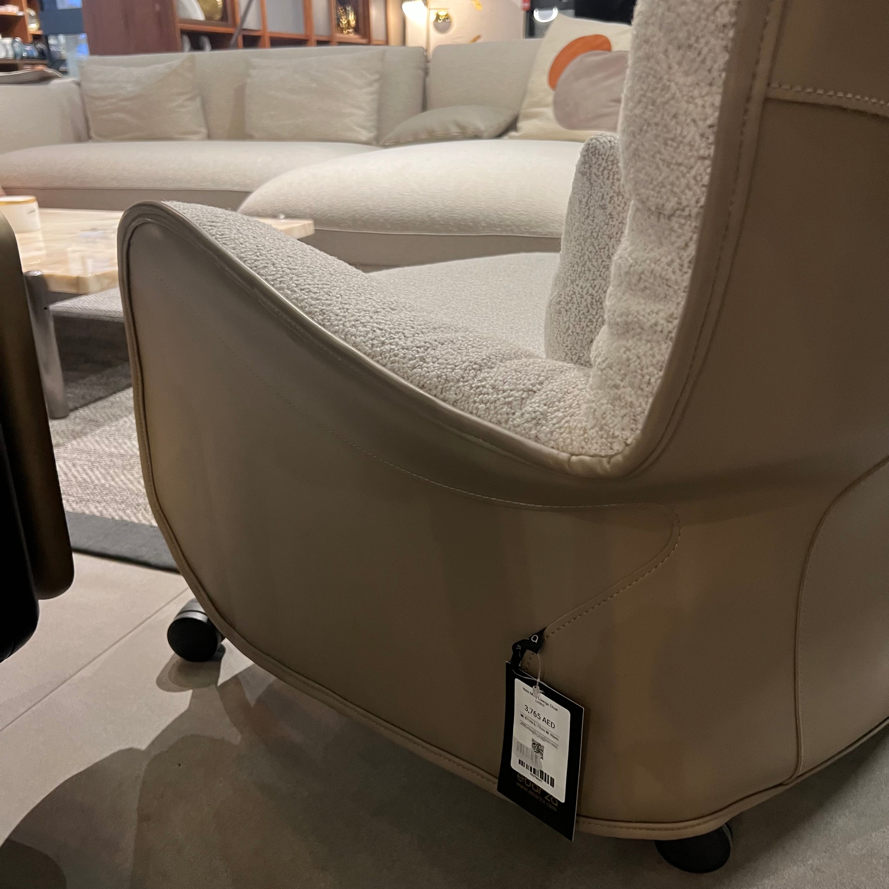 Display Item - New Metz Lounge Chair Lc063 Nakheel