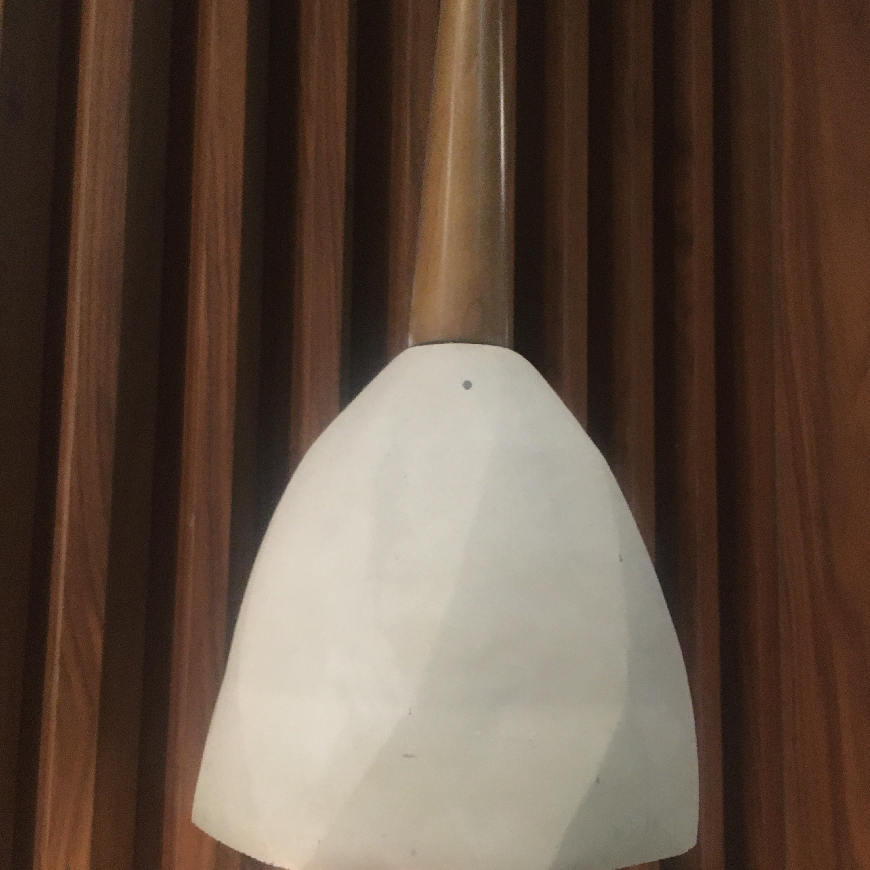 Display Item - Convex Concrete And Wood  Lamp Large Bpmt11-W-XlNakheel -  USED ITEM | قطعة من المعرض - مصباح محدب من الخرسانة والخشب - ebarza Furniture UAE | Shop Modern Furniture in Abu Dhabi & Dubai - مفروشات ايبازرا في الامارات | تسوق اثاث عصري وديكورات مميزة في دبي وابوظبي