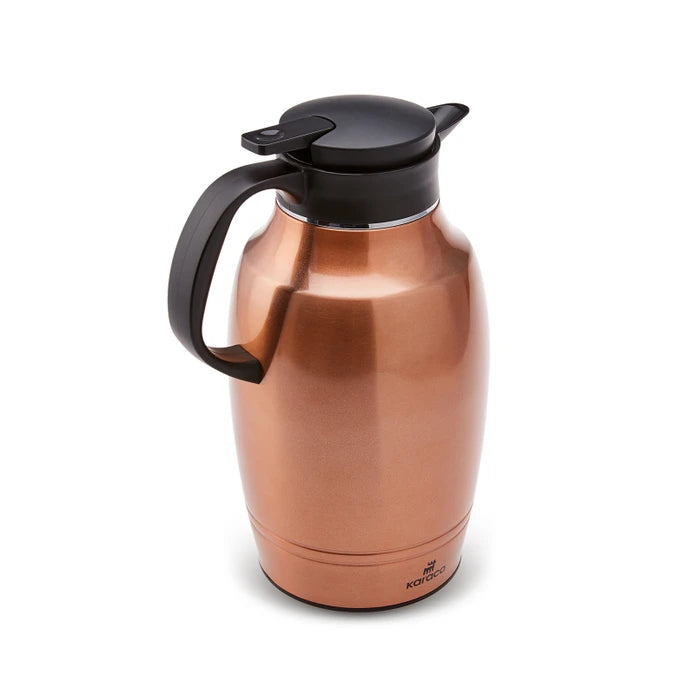 Pre-order 25 Days Delivery - Karaca Essentiel Rosegold Steel Thermos 2300 ml 153.03.06.7734 -  Drinkware - ebarza Furniture UAE | Shop Modern Furniture in Abu Dhabi & Dubai - مفروشات ايبازرا في الامارات | تسوق اثاث عصري وديكورات مميزة في دبي وابوظبي