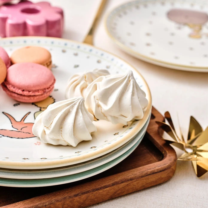 Pre-order 65 Days Delivery - Karaca Little Prince New 6 Piece Ceramic Cake Set 20 Cm 153.09.01.5011