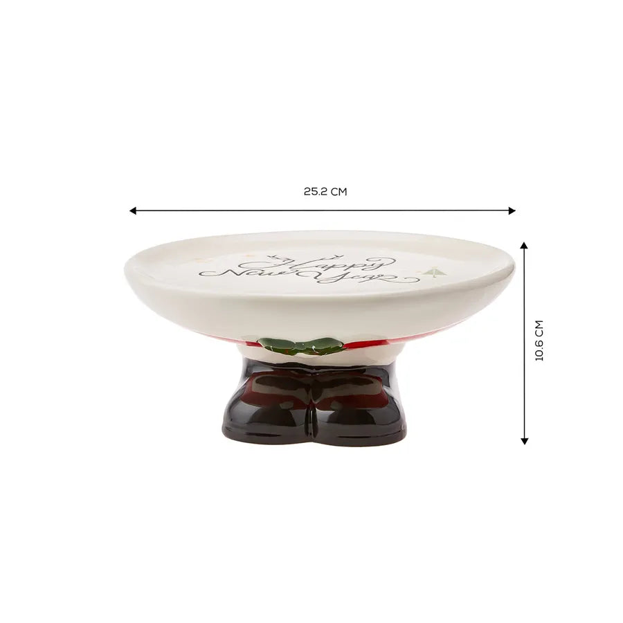 Pre-order 65 Days Delivery - Karaca New Year's Cake Stand 153.03.06.5419