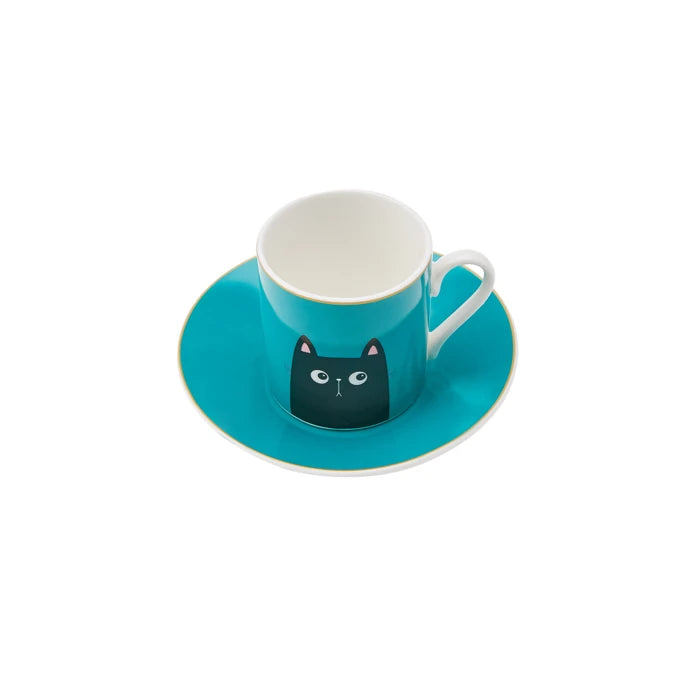 Pre-order 65 Days Delivery - Karaca Paws Coffee Cup for 6 People 80 ml 153.03.06.6149