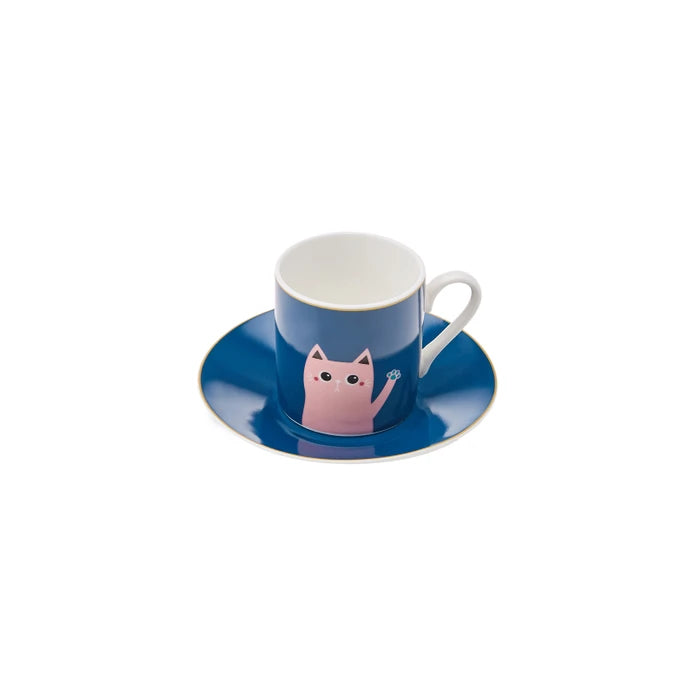 Pre-order 65 Days Delivery - Karaca Paws Coffee Cup for 6 People 80 ml 153.03.06.6149