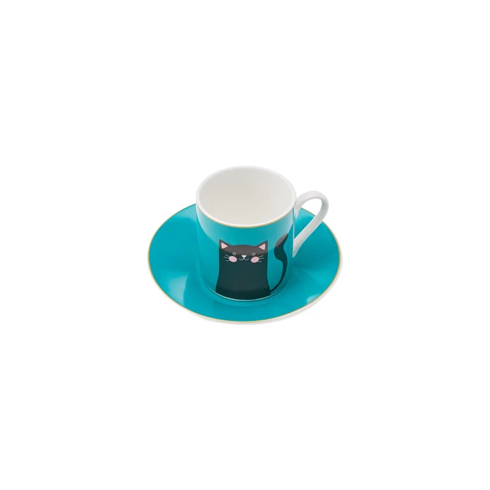 Pre-order 65 Days Delivery - Karaca Paws Coffee Cup for 6 People 80 ml 153.03.06.6149