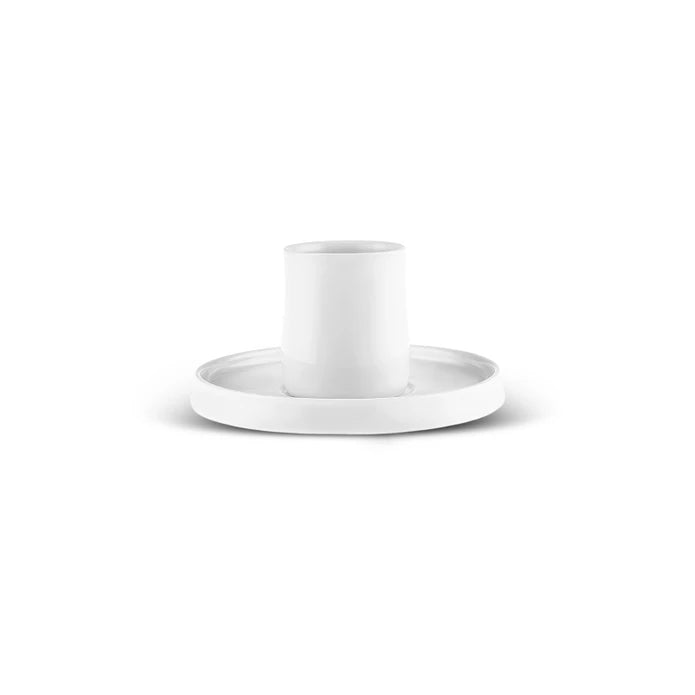 Pre-order 25 Days Delivery - Karaca X Sarıyer Design 4-Piece Porcelain Espresso Turkish Coffee Cup Set for 2 People, 80ml, White 153.03.06.9800 -  Coffee Sets - ebarza Furniture UAE | Shop Modern Furniture in Abu Dhabi & Dubai - مفروشات ايبازرا في الامارات | تسوق اثاث عصري وديكورات مميزة في دبي وابوظبي