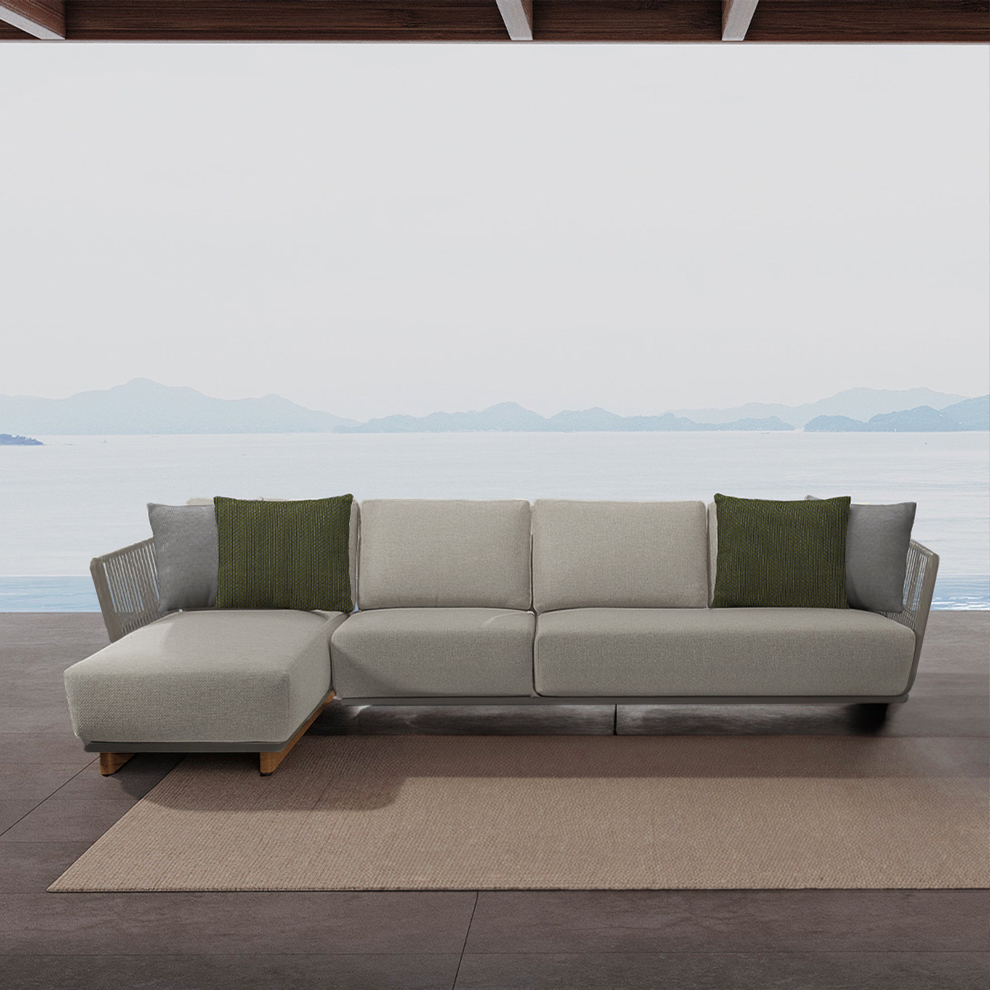 Marrakech corner rattan set sales