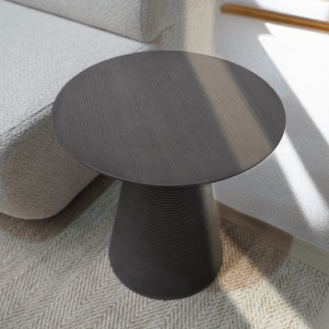 Falun Side Table BSC15164B-Smoke grey -  Side Tables - ebarza Furniture UAE | Shop Modern Furniture in Abu Dhabi & Dubai - مفروشات ايبازرا في الامارات | تسوق اثاث عصري وديكورات مميزة في دبي وابوظبي