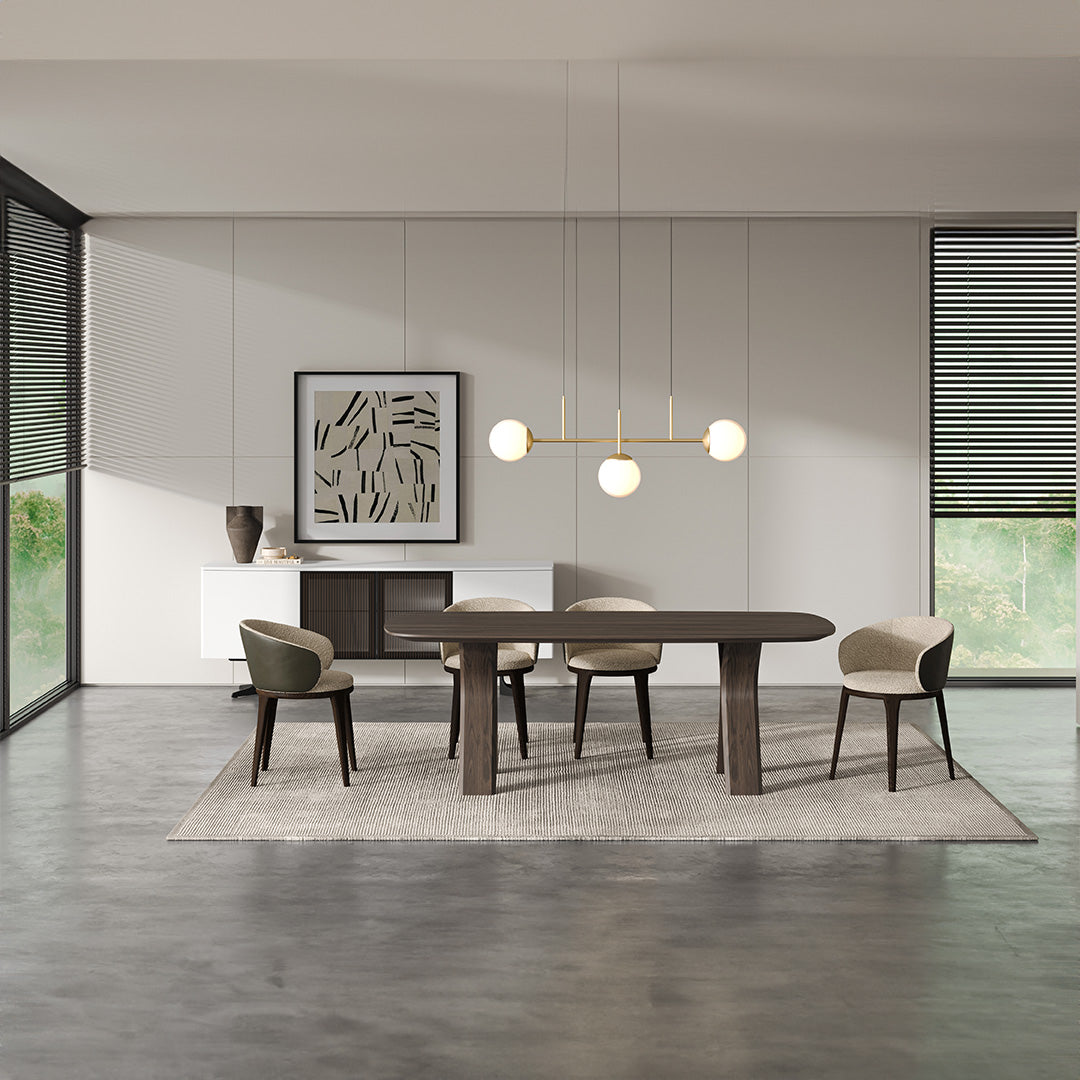 Pre Order 25 Days Delivery  MONZA (GREY) Dining Table 208 cm YL-MONZA-TABLE -  Dining Tables | اطلب مسبقًا التسليم خلال 90 يومًا - طاولة طعام مونزا (رمادي) 208 سم - ebarza Furniture UAE | Shop Modern Furniture in Abu Dhabi & Dubai - مفروشات ايبازرا في الامارات | تسوق اثاث عصري وديكورات مميزة في دبي وابوظبي