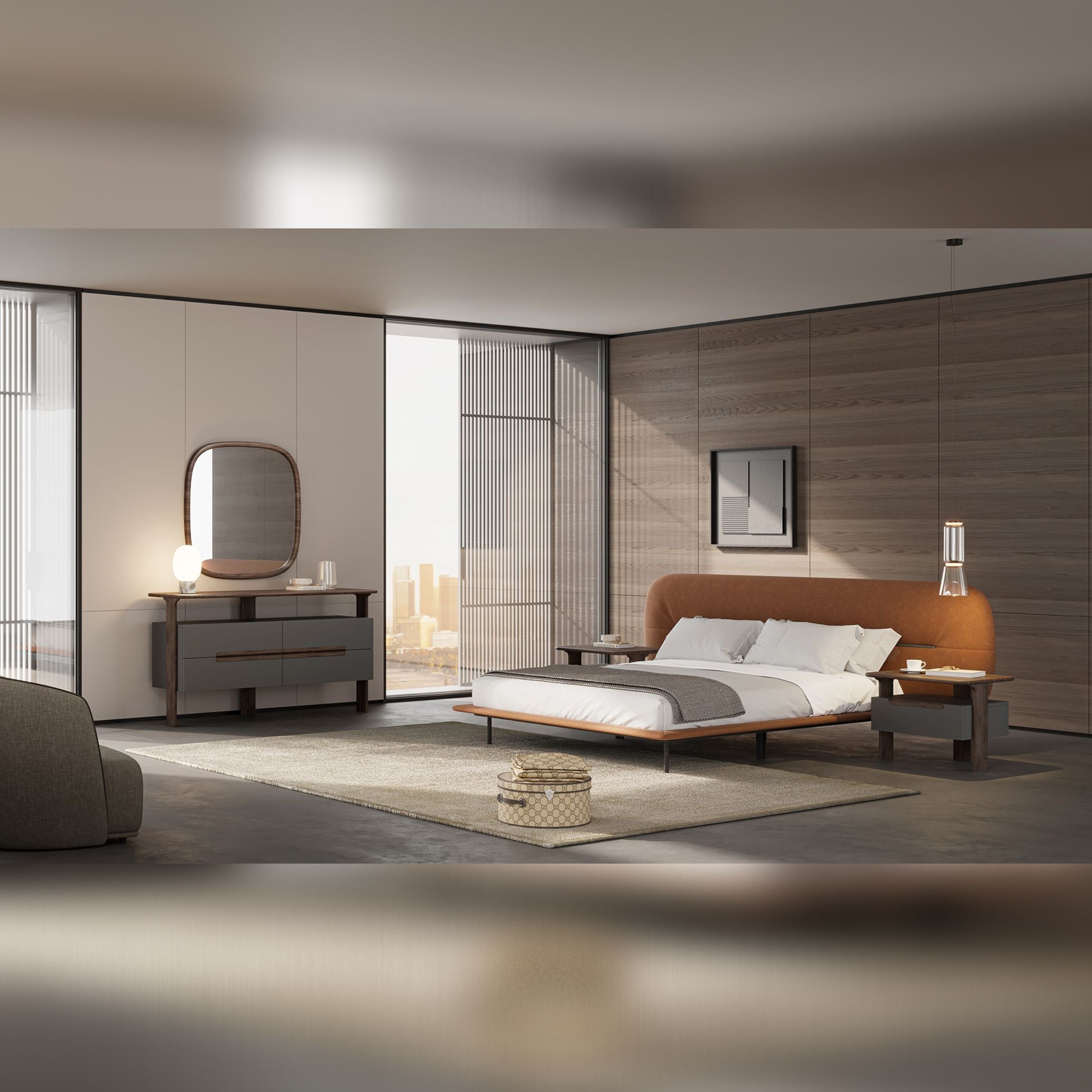 Buy Lova Dresser and Mirror YOLVA DM ebarza Modern Furniture in