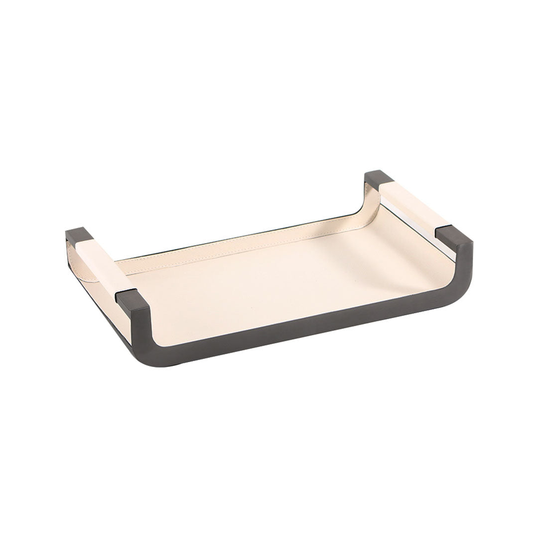 Rectangular Leather Tray-L - KC4054AL