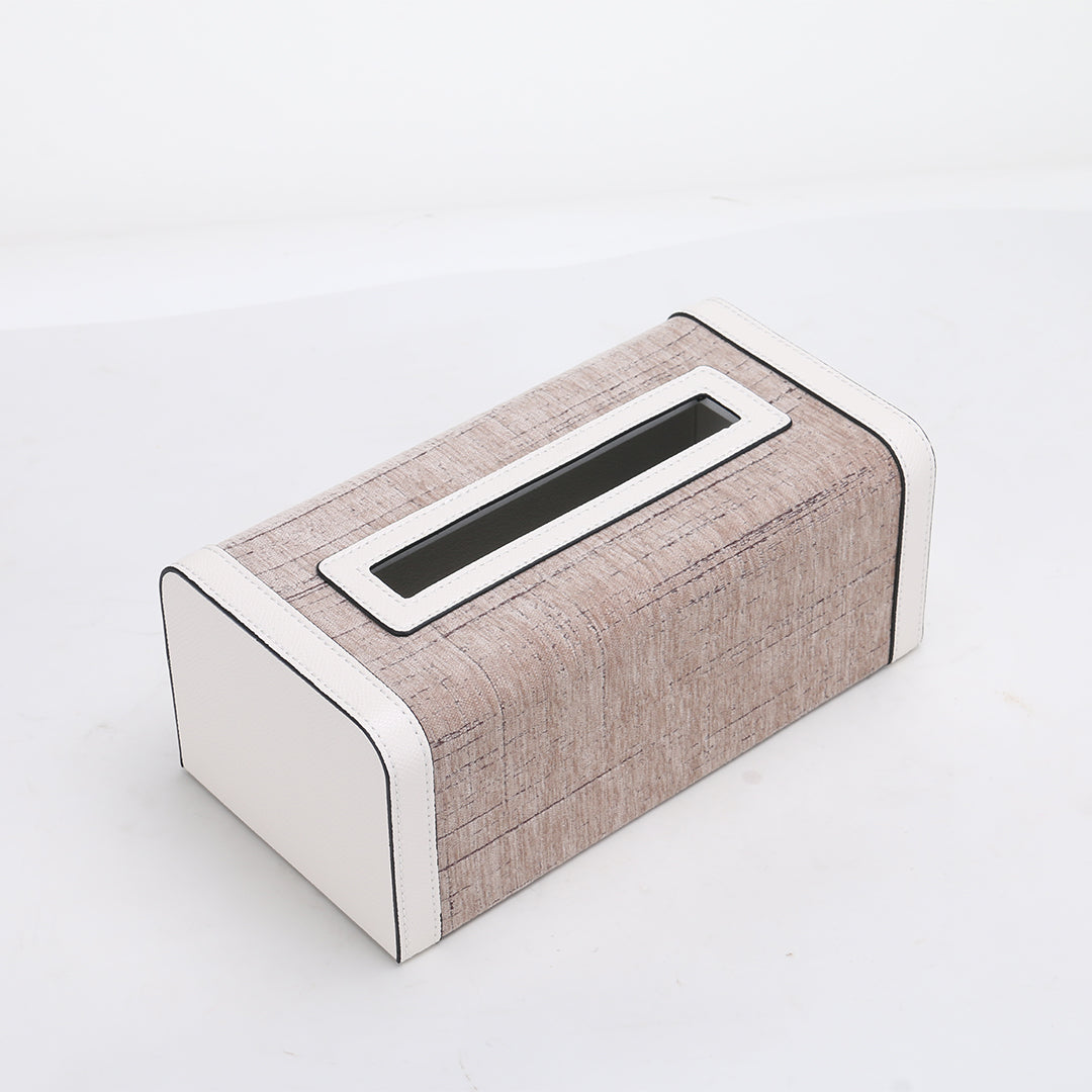 Rectangular Tissue Box KF3008A -  Home Decor Figurines - ebarza Furniture UAE | Shop Modern Furniture in Abu Dhabi & Dubai - مفروشات ايبازرا في الامارات | تسوق اثاث عصري وديكورات مميزة في دبي وابوظبي