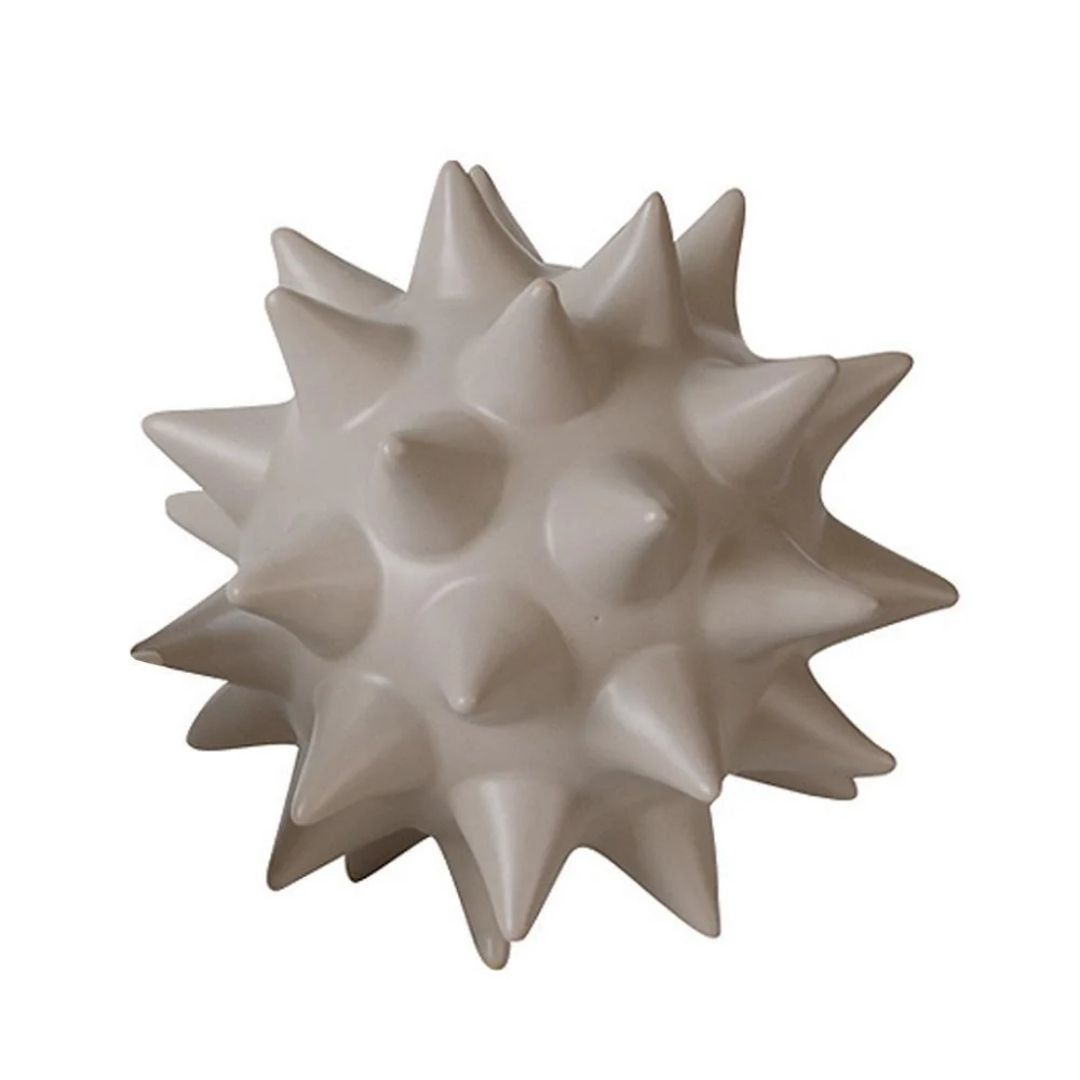 Sea Urchin Ball- Ceramic Decorative-E FA-D1925E -  Home Decor Figurines - ebarza Furniture UAE | Shop Modern Furniture in Abu Dhabi & Dubai - مفروشات ايبازرا في الامارات | تسوق اثاث عصري وديكورات مميزة في دبي وابوظبي