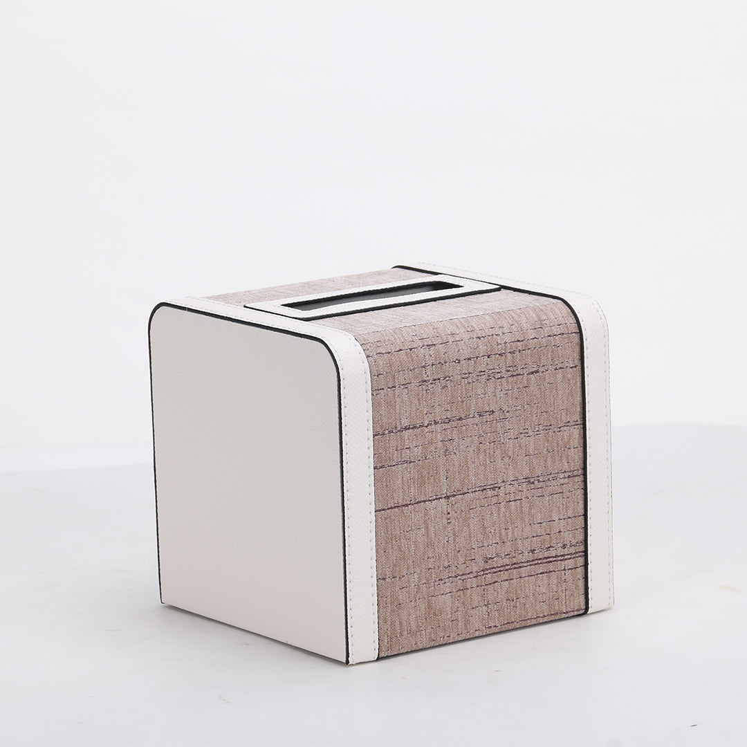 Square Tissue Box KF3008B -  Home Decor Figurines - ebarza Furniture UAE | Shop Modern Furniture in Abu Dhabi & Dubai - مفروشات ايبازرا في الامارات | تسوق اثاث عصري وديكورات مميزة في دبي وابوظبي