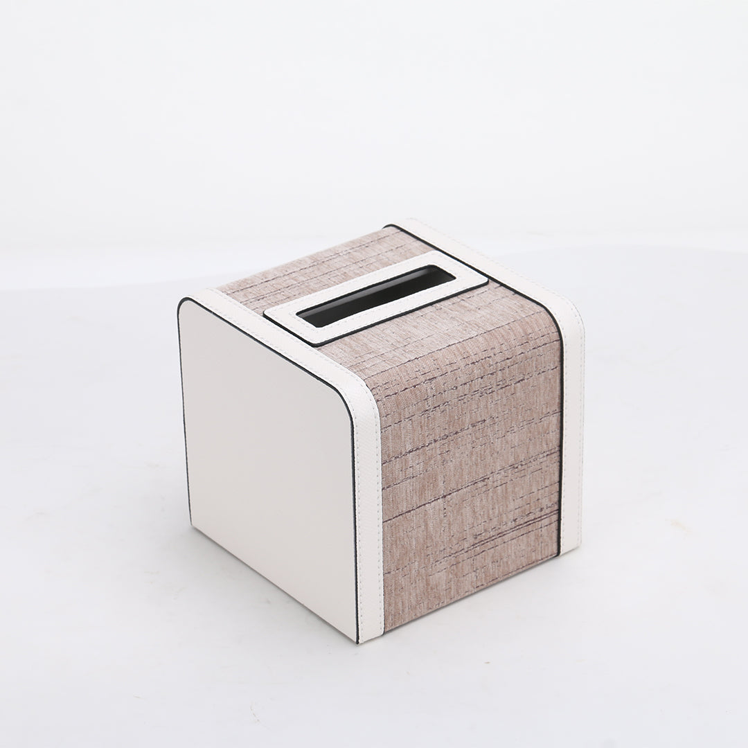 Square Tissue Box KF3008B -  Home Decor Figurines - ebarza Furniture UAE | Shop Modern Furniture in Abu Dhabi & Dubai - مفروشات ايبازرا في الامارات | تسوق اثاث عصري وديكورات مميزة في دبي وابوظبي