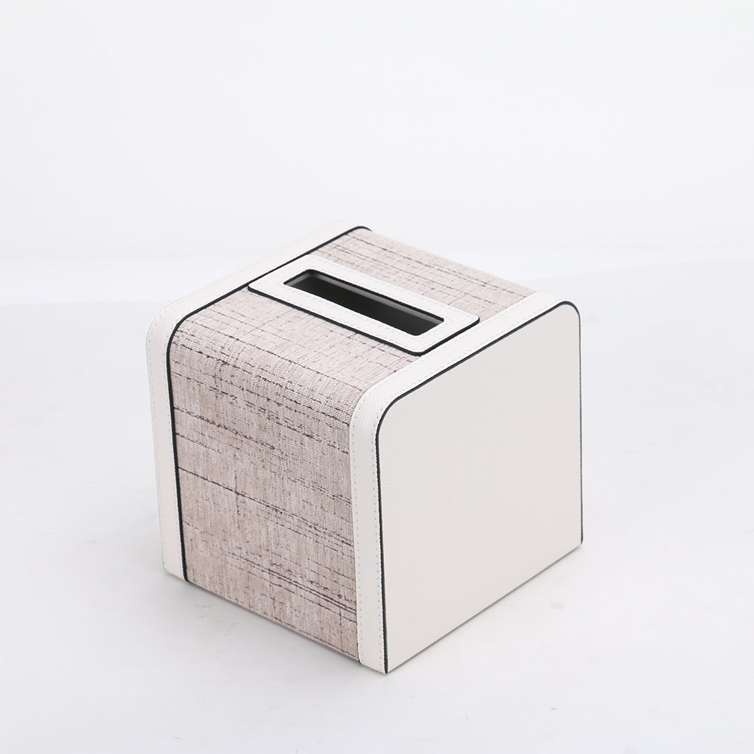 Square Tissue Box KF3008B -  Home Decor Figurines - ebarza Furniture UAE | Shop Modern Furniture in Abu Dhabi & Dubai - مفروشات ايبازرا في الامارات | تسوق اثاث عصري وديكورات مميزة في دبي وابوظبي