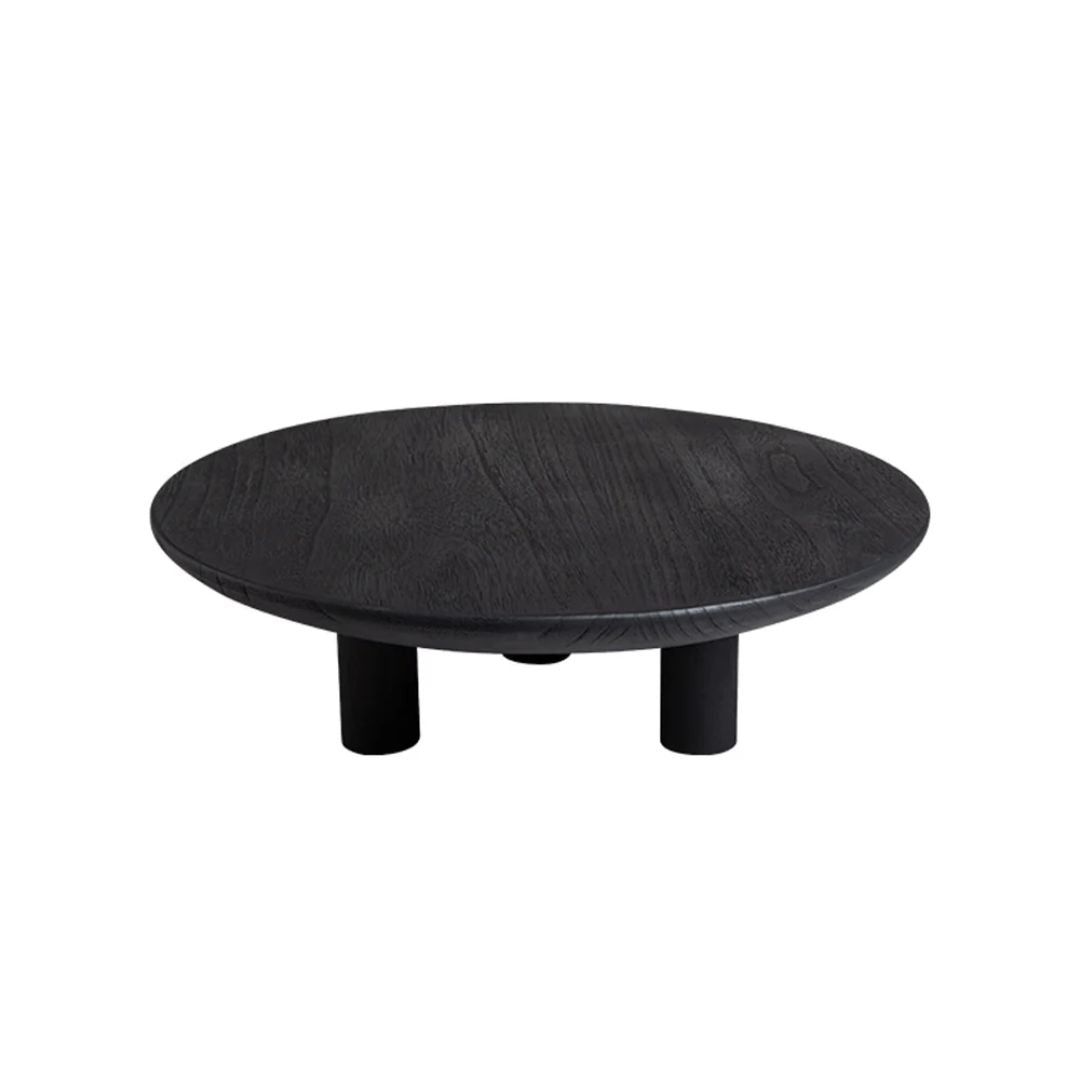 Three-Legged Wooden Tray-Black FB-MC23008 -  Trays - ebarza Furniture UAE | Shop Modern Furniture in Abu Dhabi & Dubai - مفروشات ايبازرا في الامارات | تسوق اثاث عصري وديكورات مميزة في دبي وابوظبي