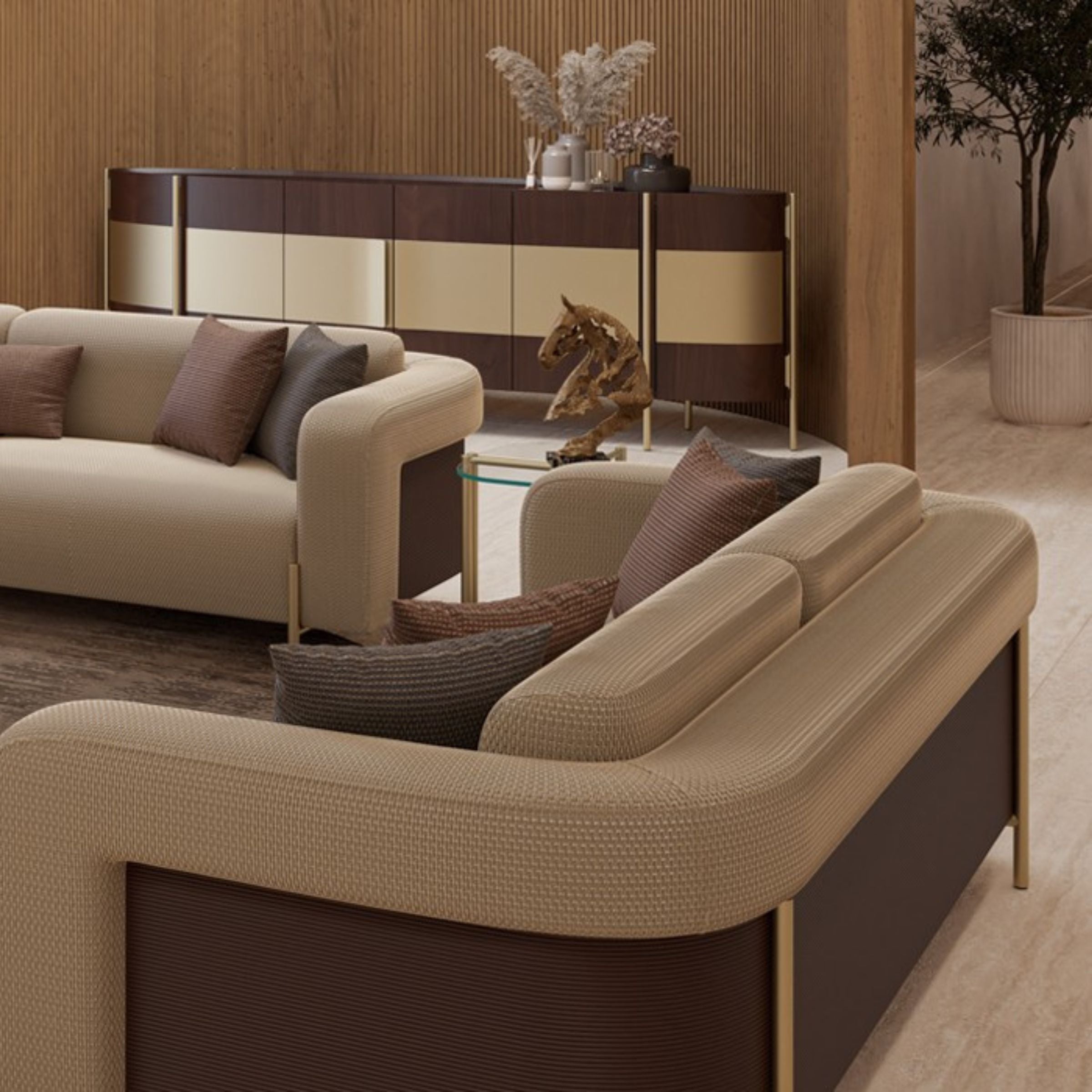 Buy Vega 4 Seater Sofa 300cm KOLVEGD01 ebarza Modern Furniture in Abu Dhabi Dubai