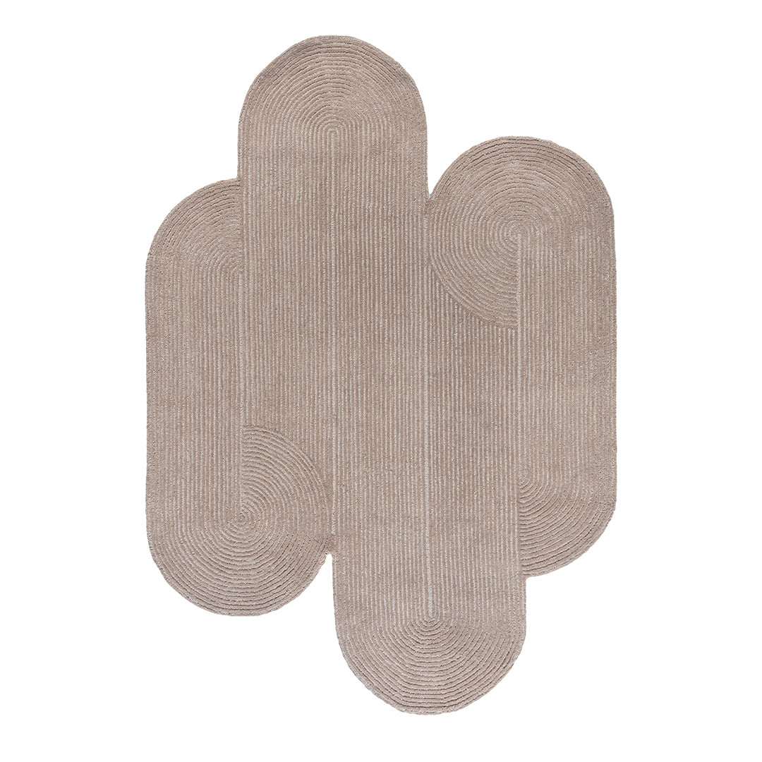 350X100 Cm WOOL Brown COLOR RUG JH-23544 -  Rugs - ebarza Furniture UAE | Shop Modern Furniture in Abu Dhabi & Dubai - مفروشات ايبازرا في الامارات | تسوق اثاث عصري وديكورات مميزة في دبي وابوظبي