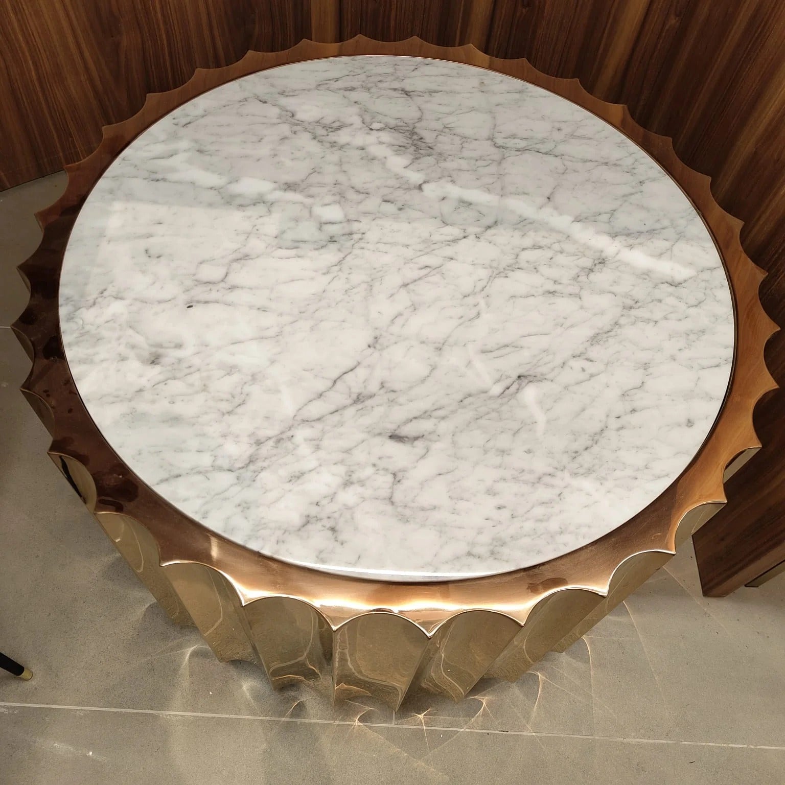 Display Item - Forlì Center Natural Marble Table Tg-01-RgYAS