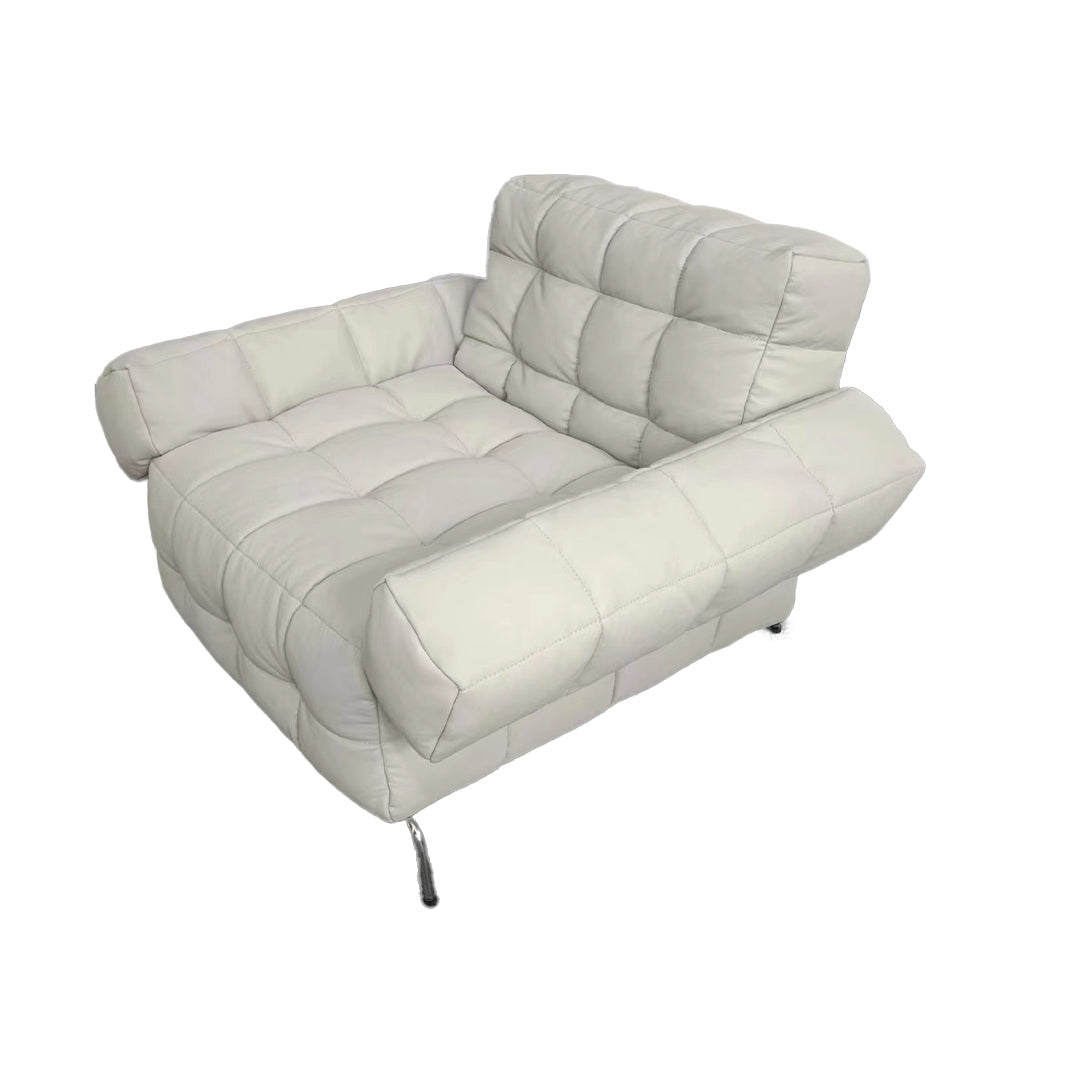 Yabo Lounge Chair LC077WHT -  Lounge Chairs - ebarza Furniture UAE | Shop Modern Furniture in Abu Dhabi & Dubai - مفروشات ايبازرا في الامارات | تسوق اثاث عصري وديكورات مميزة في دبي وابوظبي