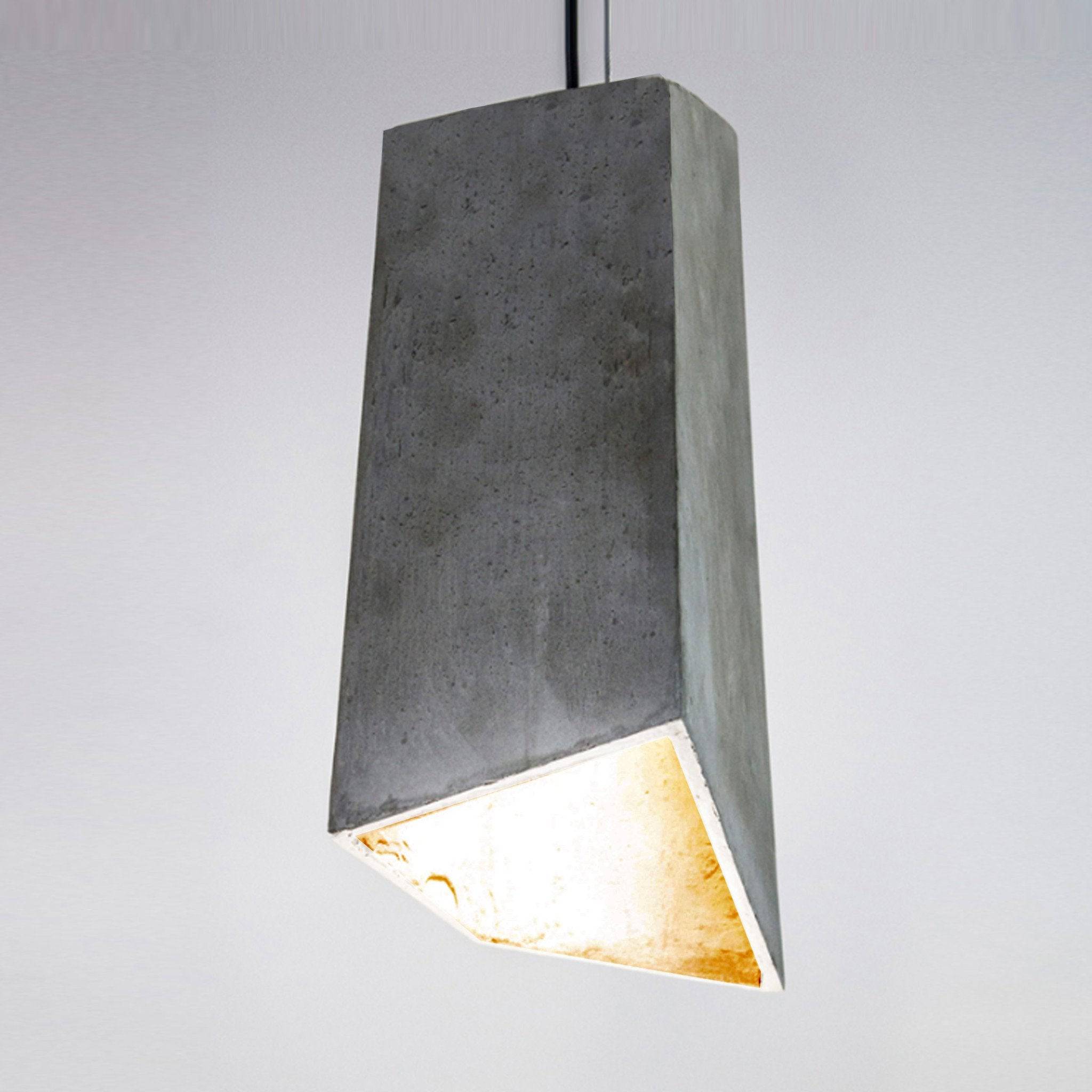 As Is - Moto Concrete  Lamp Bpmt20 -  DISPLAY ITEM - ebarza Furniture UAE | Shop Modern Furniture in Abu Dhabi & Dubai - مفروشات ايبازرا في الامارات | تسوق اثاث عصري وديكورات مميزة في دبي وابوظبي