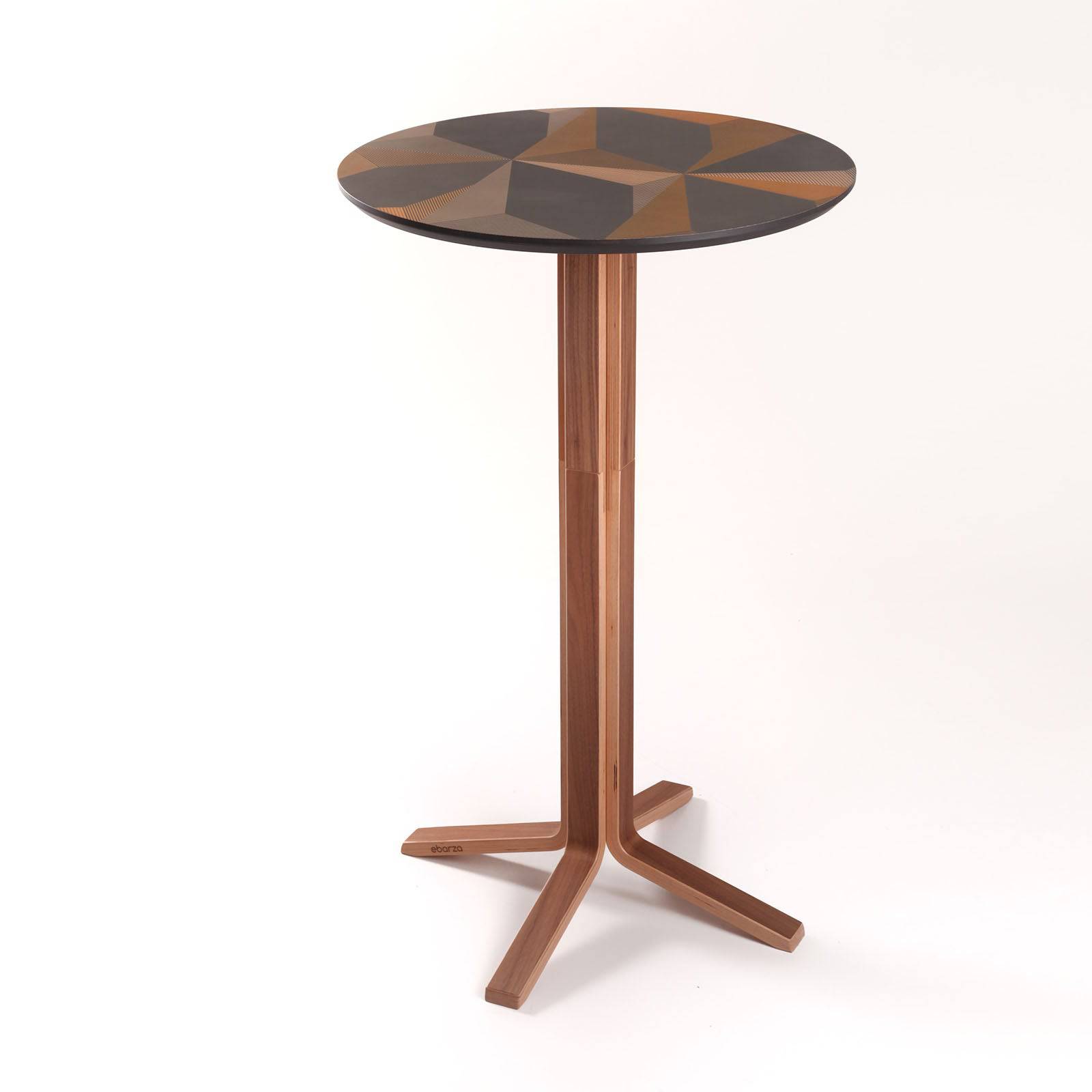 Round shop bar table