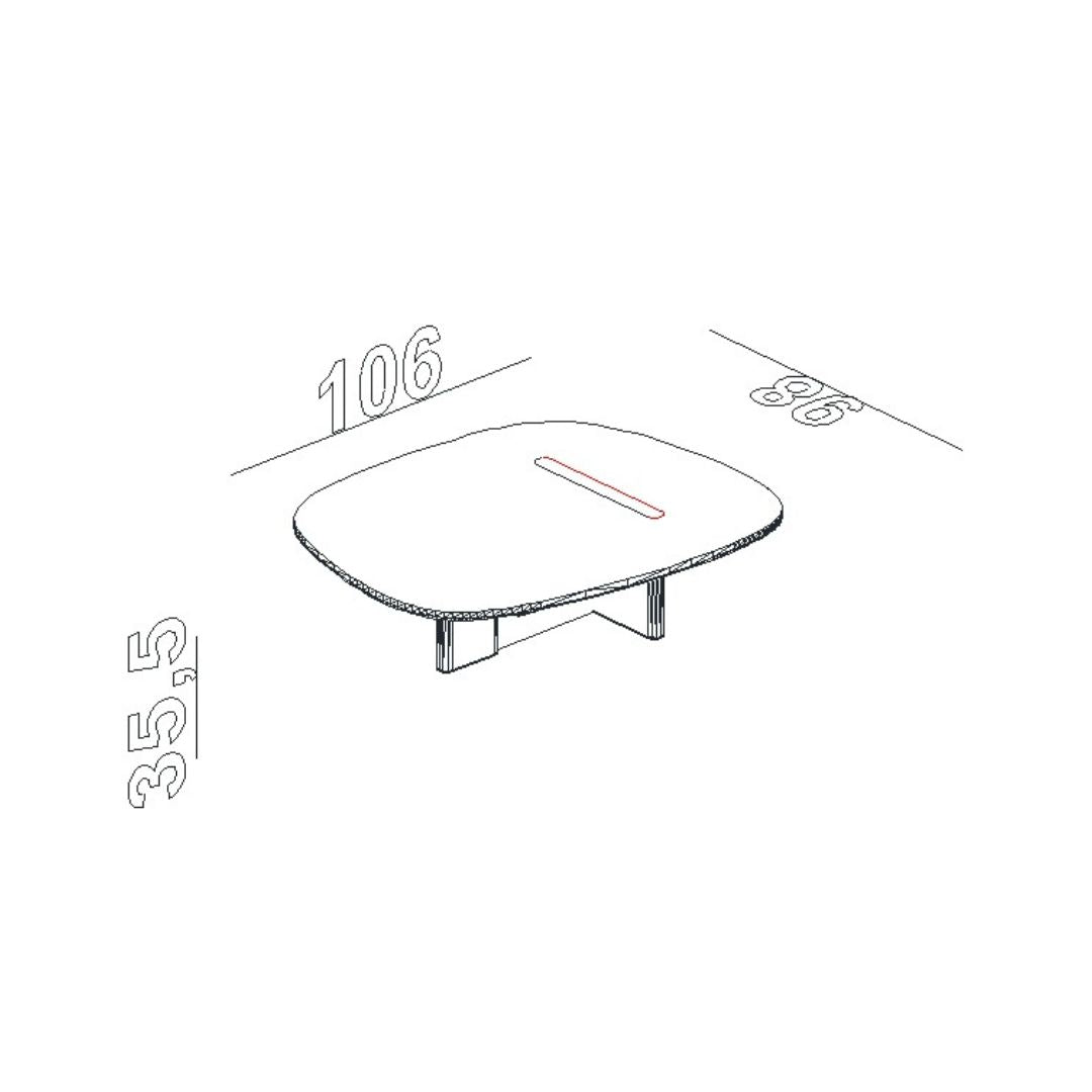 UTOPIA COFFEE TABLE EL-CT002 -  Coffee Tables - ebarza Furniture UAE | Shop Modern Furniture in Abu Dhabi & Dubai - مفروشات ايبازرا في الامارات | تسوق اثاث عصري وديكورات مميزة في دبي وابوظبي