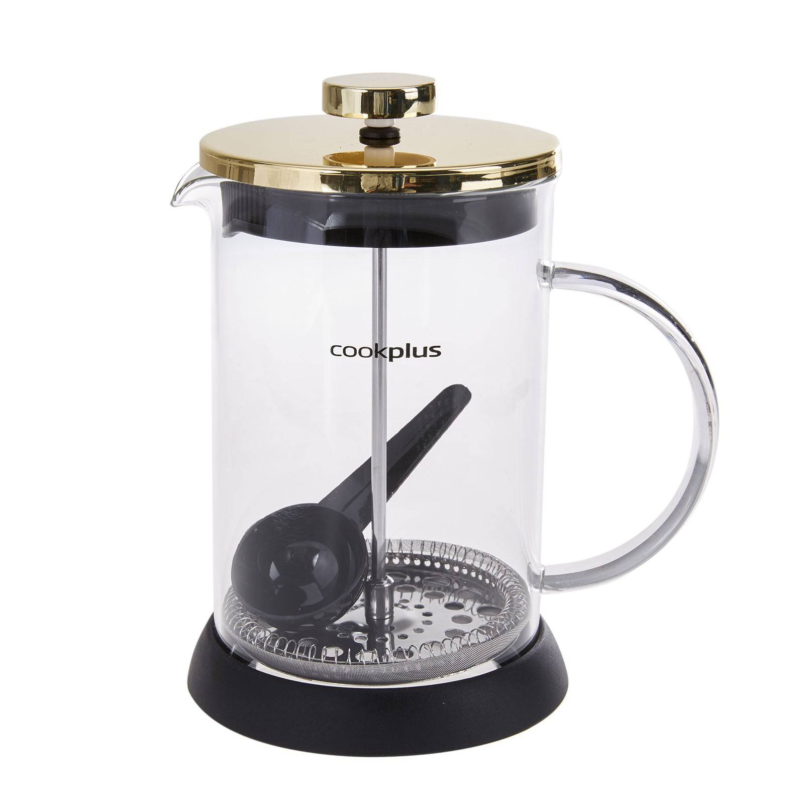 Karaca Coffee Bean French Press Black Flower 350 Ml Karaca