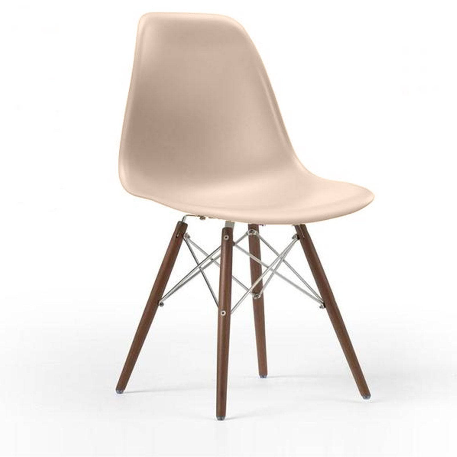 Beige plastic chairs sale