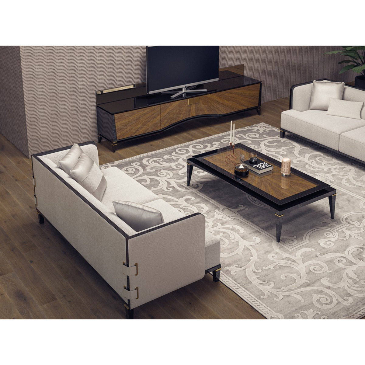 Buy Kant 3 Seater Sofa Kant-Sofa | ebarza Modern Furniture in Abu Dhabi ...