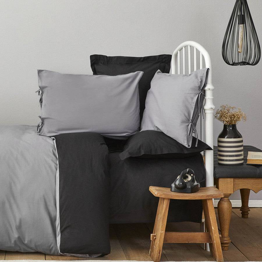 Dark gray hot sale pillow covers