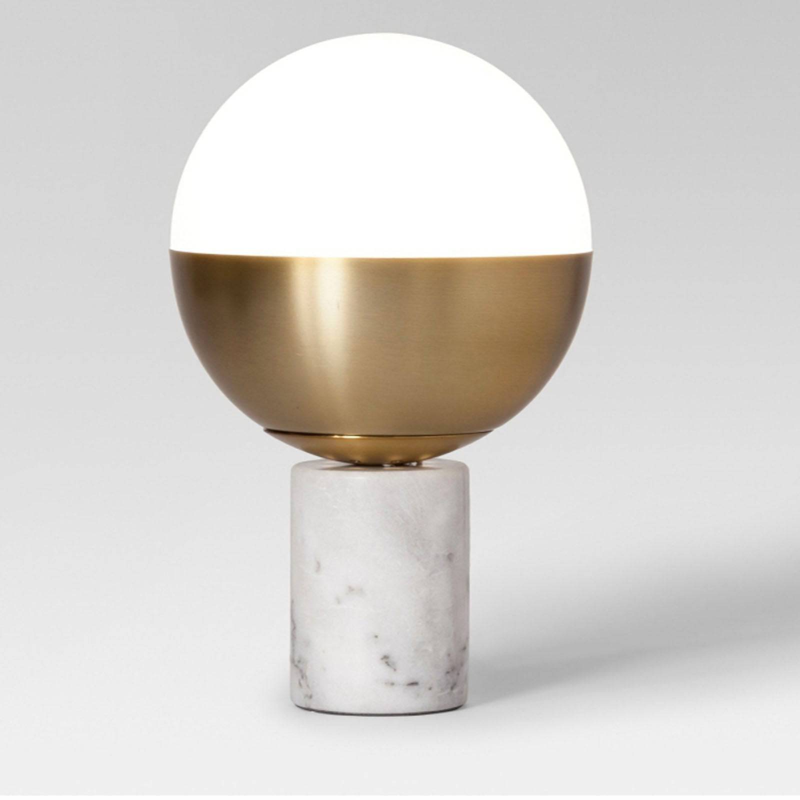 Target marble hot sale table lamp