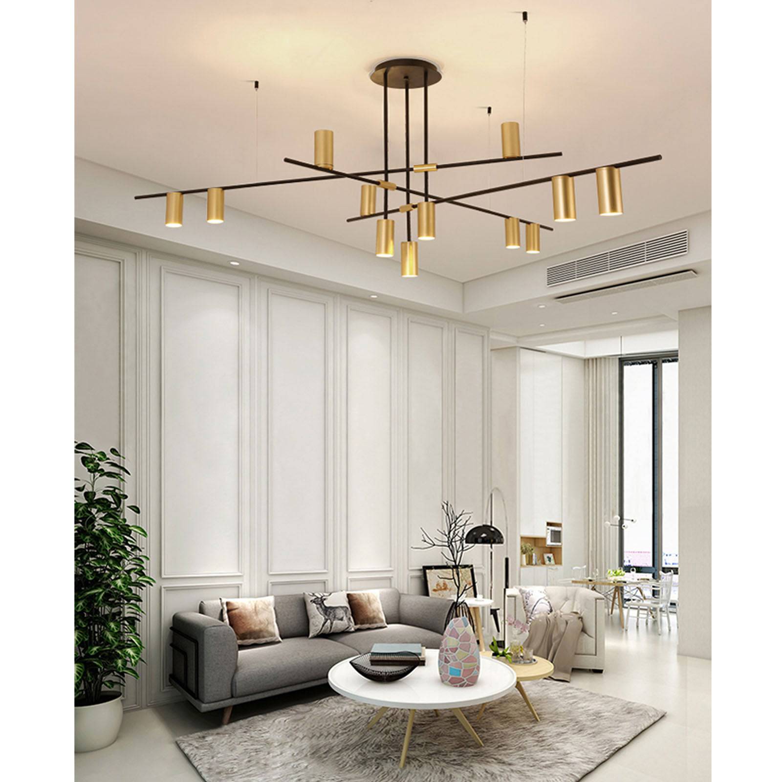 Display Item - Monaco 12 Heads Pendant Lamp  Cy-New-020Nakheel -  Pendant Lamps | قطعة من المعرض - مصباح معلق 12 رأس من موناكو - ebarza Furniture UAE | Shop Modern Furniture in Abu Dhabi & Dubai - مفروشات ايبازرا في الامارات | تسوق اثاث عصري وديكورات مميزة في دبي وابوظبي