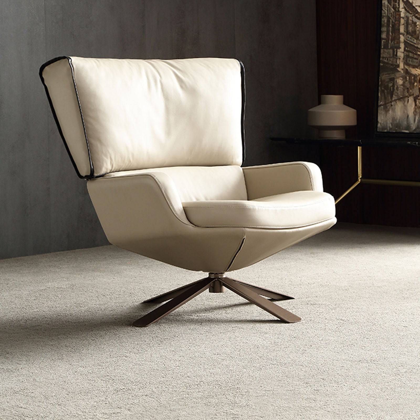 Varese Lounge Chair Lc043 Beige