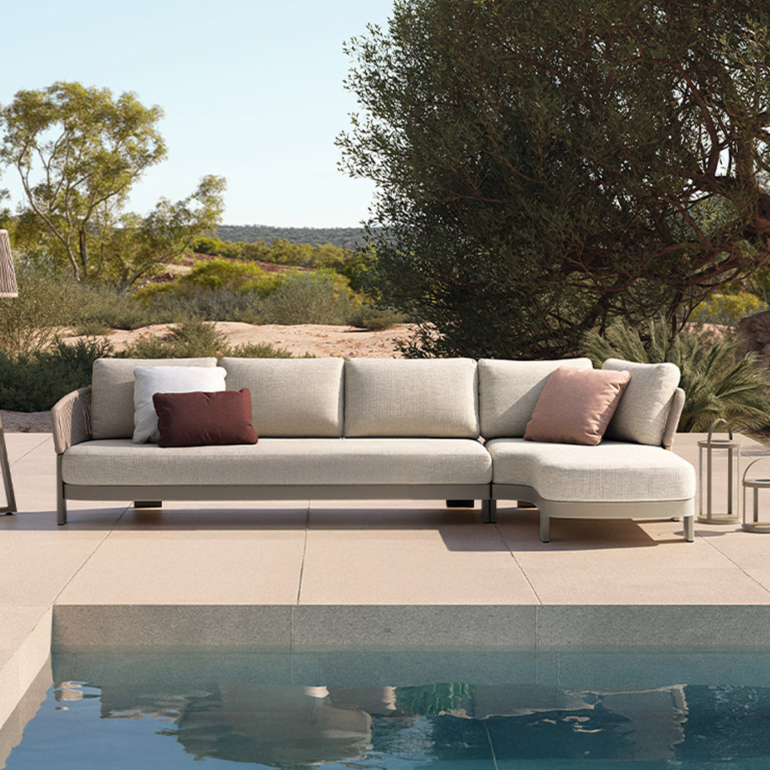 Cayenne Outdoor Sofa in 2-Seater and Right Relax Module - AS5882N88ROP / AC5882N86ROP