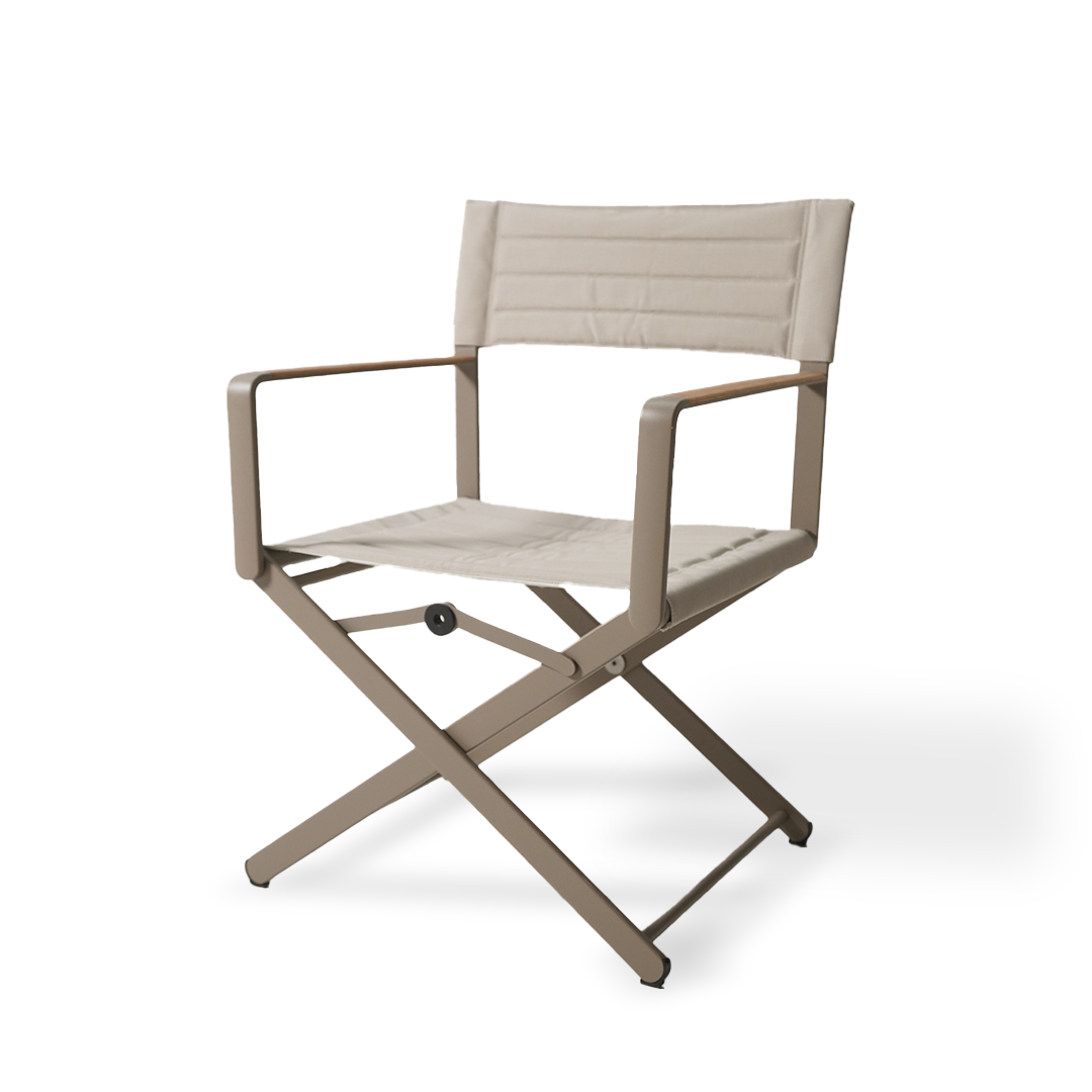 Chic Deluxe Outdoor Folding Armchair - AC5746C55TEX