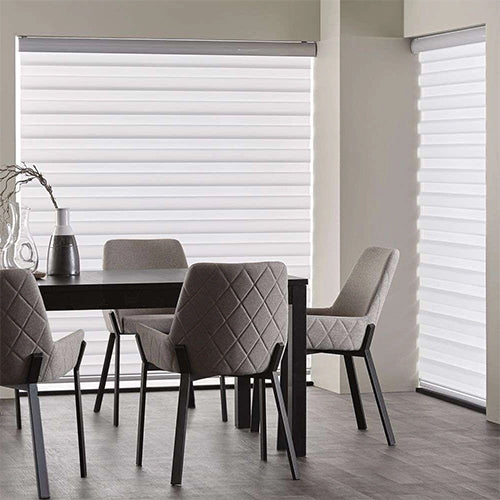 Zebra Blinds - LARGE BK18804-LARGE 160cm -  Curtains & Drapes - ebarza Furniture UAE | Shop Modern Furniture in Abu Dhabi & Dubai - مفروشات ايبازرا في الامارات | تسوق اثاث عصري وديكورات مميزة في دبي وابوظبي